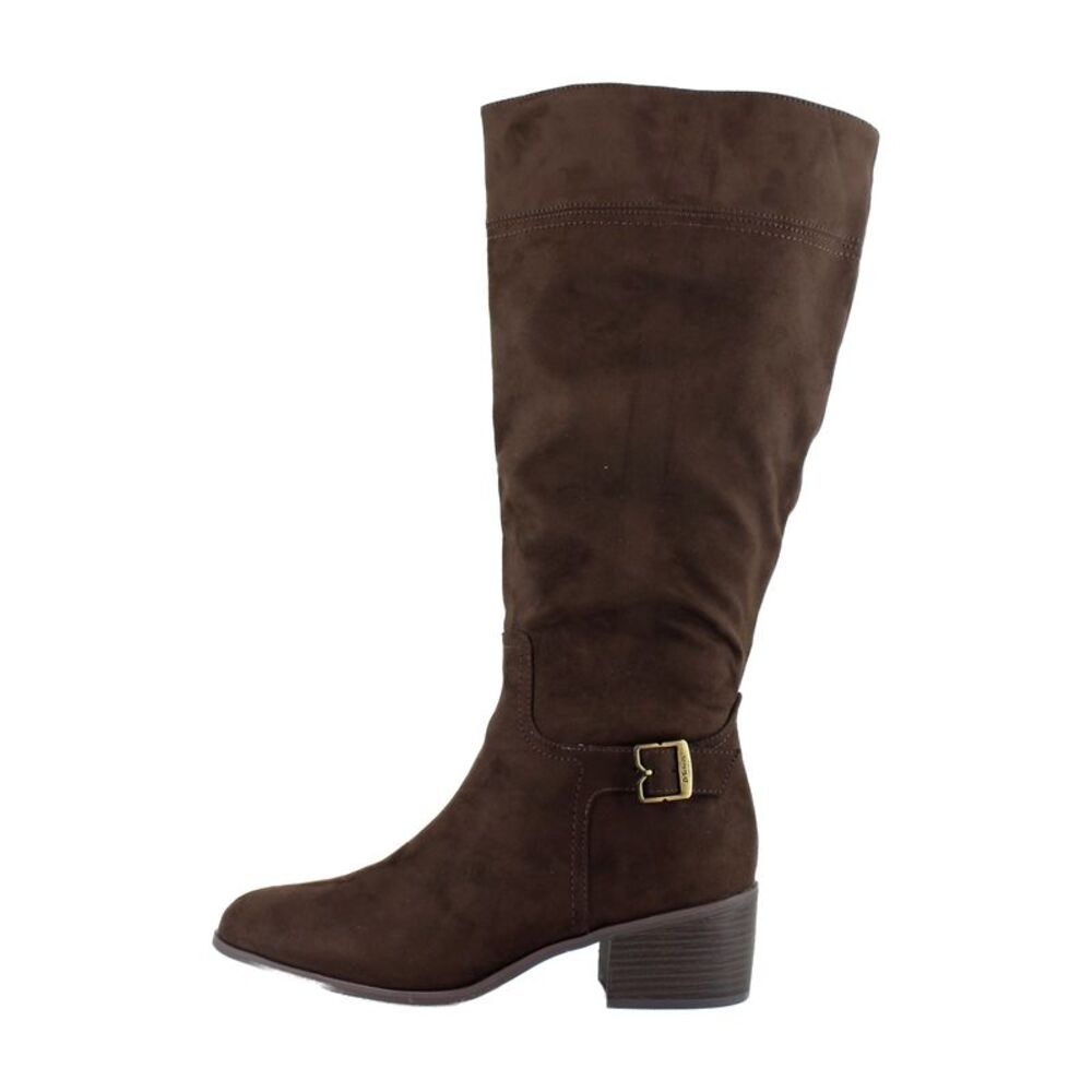 Dr. Scholl's Adeline Wide Calf Dark Umber Brown - Picture 4 of 8